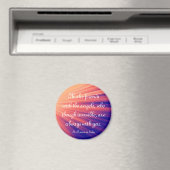 Maak vrienden met de Angels St Francis Quote Magneet (Insitu (Vaatwasser))