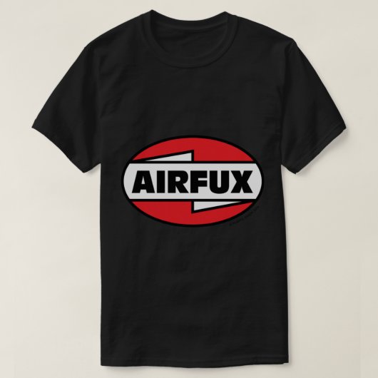 Maak vrienden op het show Telford met de AIRFUX! T-shirt (Design voorkant)
