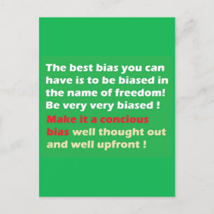 Maak vrijheid weer groot briefkaart