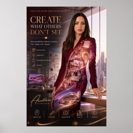 Maak 'Wat Anderen Niet Zien' Poster (Voorkant)
