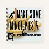 Maak wat gehakte taarten - geen druk notitieboek (Voorkant)