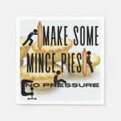 Maak wat gehakte taarten - GEEN DRUK Servet (Voorkant)