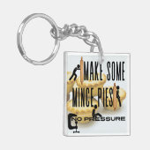 Maak wat gehakte taarten - GEEN DRUK Sleutelhanger (Voorkant Links)