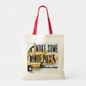 Maak wat gehakte taarten - GEEN DRUK Tote Bag (Achterkant)
