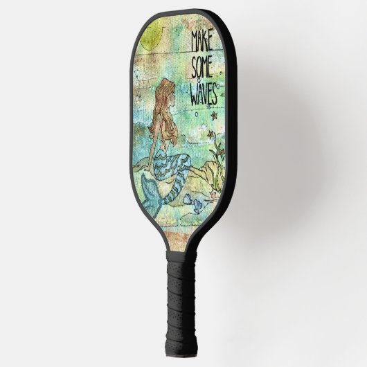 Maak wat golven met zeemeerminnen pickleball paddle (Links)