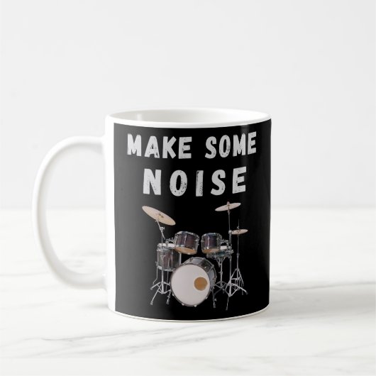 Maak wat lawaai: drums koffiemok (Links)