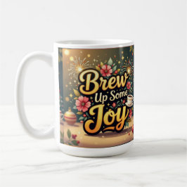 Maak wat vreugde kerstmis klaar koffiemok