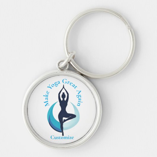 Maak yoga weer geweldig Thunder_Cove Sleutelhanger (Voorkant)