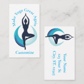 Maak yoga weer geweldig Thunder_Cove Visitekaartje (Voorkant / Achterkant)