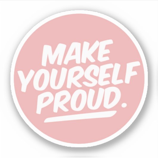 Maak zelf een poetsticker sticker (Voorkant)