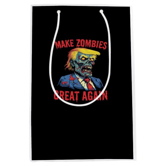 Maak Zombies weer geweldig - Halloween Zombie Clas Medium Cadeauzakje (Voorkant)