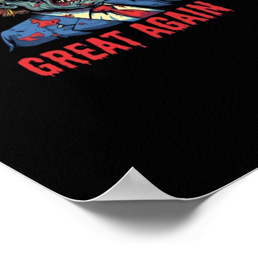 Maak Zombies weer geweldig - Halloween Zombie Clas Poster (Hoek)