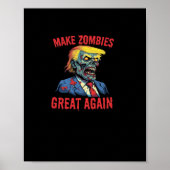 Maak Zombies weer geweldig - Halloween Zombie Clas Poster (Voorkant)