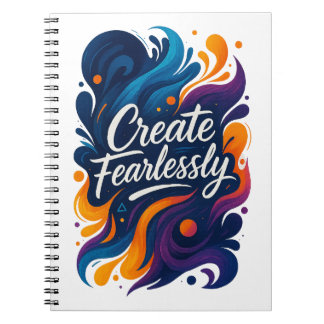 Maak zonder Vrees Notitieboek – Fearless Serie