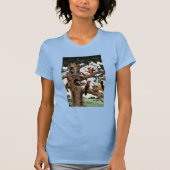 Maakies Bird Party T-Shirt (Voorkant)