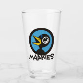 Maakies NEW Pint Glass Glas (Voorkant)