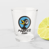 Maakies Shot Glass Glas (Voorkant)
