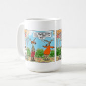 Maakt Blaze Oranje mijn tas groot? Koffiemok (Voorkant links)