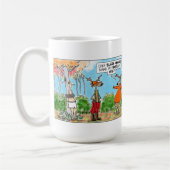 Maakt Blaze Oranje mijn tas groot? Koffiemok (Links)