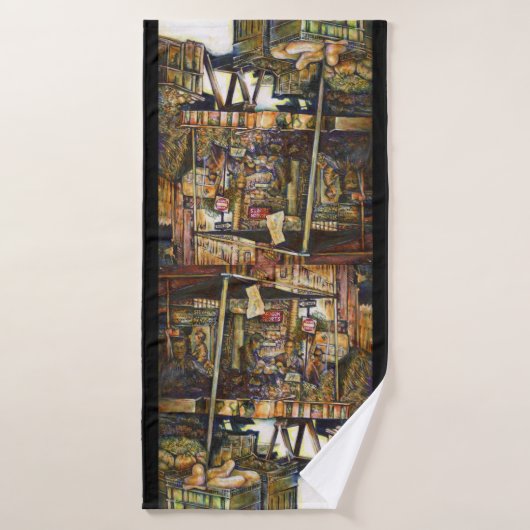 Maakt de creativiteit glimmend des te helderder badhanddoek (Badhanddoek)