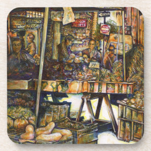 Maakt de creativiteit glimmend des te helderder bier onderzetter