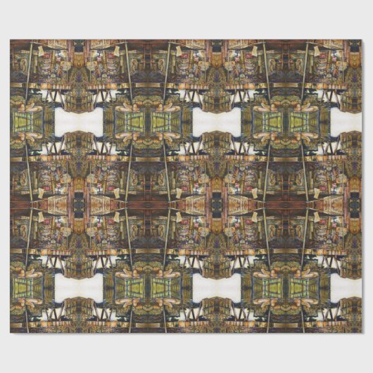 Maakt de creativiteit glimmend des te helderder cadeaupapier (Vlak)