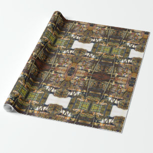 Maakt de creativiteit glimmend des te helderder cadeaupapier