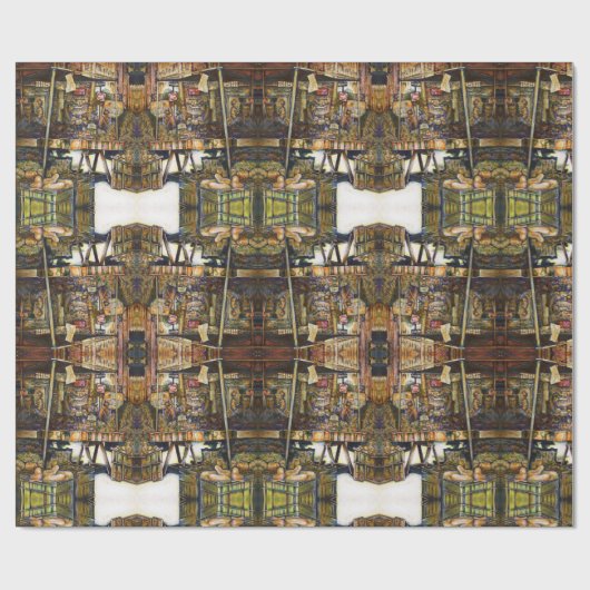 Maakt de creativiteit glimmend des te helderder cadeaupapier (Vlak)