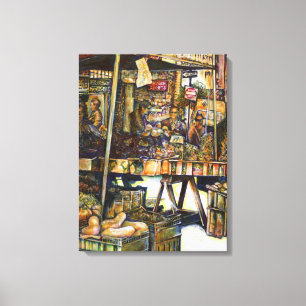 Maakt de creativiteit glimmend des te helderder canvas afdruk