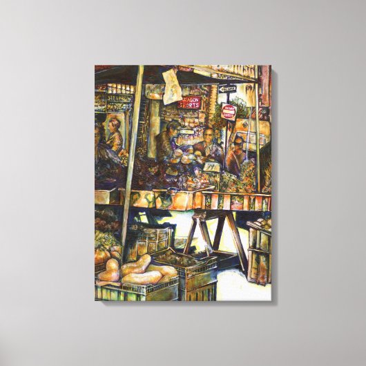 Maakt de creativiteit glimmend des te helderder canvas afdruk (Voorkant)