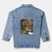 Maakt de creativiteit glimmend des te helderder denim jacket (Achterkant)