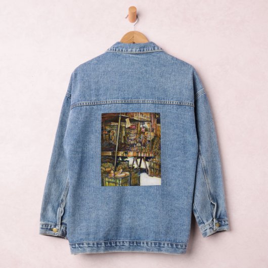 Maakt de creativiteit glimmend des te helderder denim jacket (Hangar)
