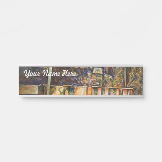 Maakt de creativiteit glimmend des te helderder deurbordje (Voorkant)