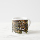 Maakt de creativiteit glimmend des te helderder espresso kop (Voorkant rechts)