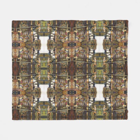 Maakt de creativiteit glimmend des te helderder fleece deken (Voorkant (Horizontaal))