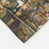 Maakt de creativiteit glimmend des te helderder fleece deken (Hoek)