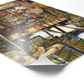 Maakt de creativiteit glimmend des te helderder foto afdruk (Hoek)