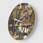 Maakt de creativiteit glimmend des te helderder grote klok (Hoek)