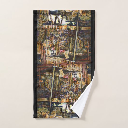Maakt de creativiteit glimmend des te helderder handdoek (Handdoek)