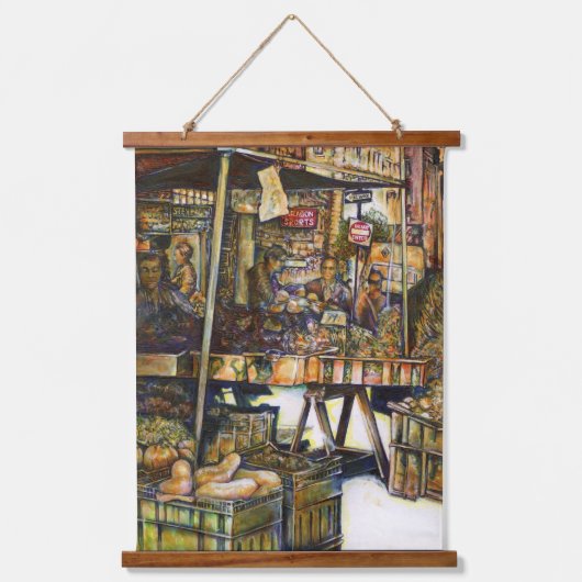 Maakt de creativiteit glimmend des te helderder hangend wandkleed (Voorkant)