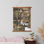 Maakt de creativiteit glimmend des te helderder hangend wandkleed (Slaapkamer)