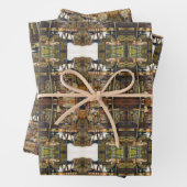 Maakt de creativiteit glimmend des te helderder inpakpapier vel (In situ)