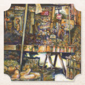 Maakt de creativiteit glimmend des te helderder kartonnen onderzetters (Voorkant)