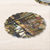 Maakt de creativiteit glimmend des te helderder kartonnen onderzetters (Gekanteld)