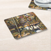 Maakt de creativiteit glimmend des te helderder kartonnen onderzetters (Schuin)