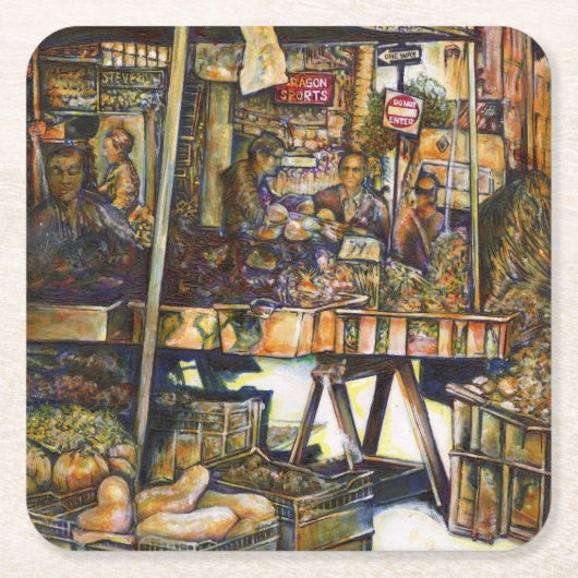 Maakt de creativiteit glimmend des te helderder kartonnen onderzetters (Voorkant)