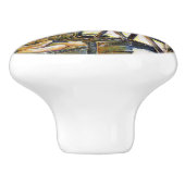 Maakt de creativiteit glimmend des te helderder keramische knop (Zijkant)