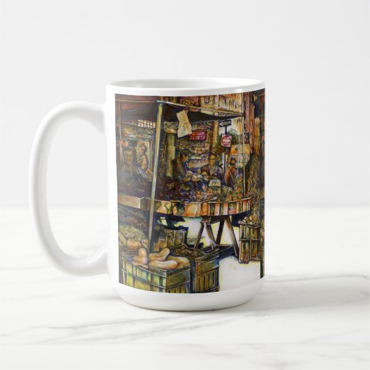 Maakt de creativiteit glimmend des te helderder koffiemok (Links)