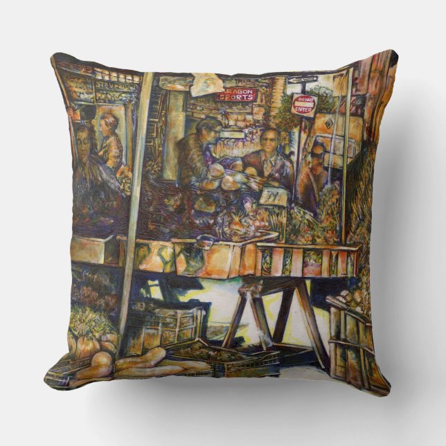 Maakt de creativiteit glimmend des te helderder kussen (Voorkant)