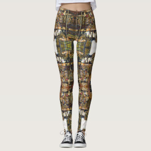 Maakt de creativiteit glimmend des te helderder leggings